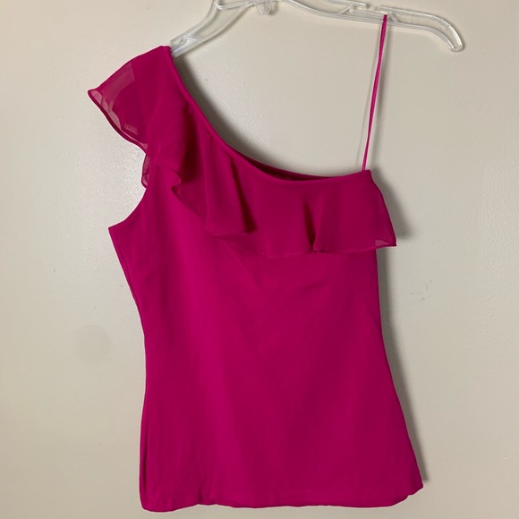 EXPRESS • One-Shoulder Top - Picture 2 of 5